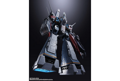 「超時空要塞マクロス」45周年記念商品第1弾として「SDF-1 マクロス」がDX超合金最大級のボリュームで登場！ 強攻型への変形や艦橋などの発光ギミックなどプレイバリュー抜群 画像
