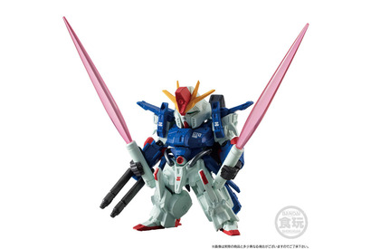 「ガンダムZZ」より「フルアーマーZZガンダム」のミニフィギュア再販！ ハイパー・ビーム・サーベルが新規収録し、迫力ある姿が楽しめる 画像