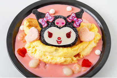 クロミ&マイメロ「EGG&SPUMA」コラボカフェでハロウィンメニュースタート! ガーリーでキュートな空間で楽しも? 画像