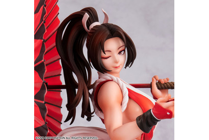 凛とした立ち姿に大胆な“お尻”！ 「KOF'98」不知火舞がヒロアキ先生の描き下ろしを基に立体化！ 画像