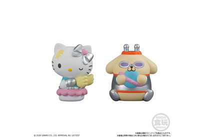 キティ＆ポムポムプリンが宇宙カワイイ♪ 「サンリオ」キャラたちが宇宙をテーマにした衣装のミニマスコット登場！ 画像