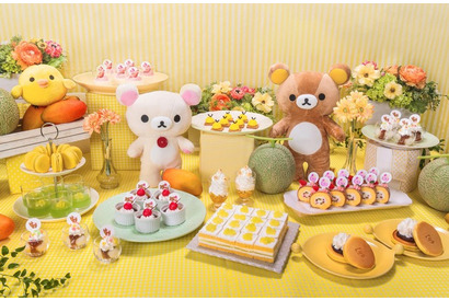 リラックマとあま～いスイーツを楽しんじゃおう♪ 「リラックマ」アニバーサリーケーキプレートが新登場！ ホテルニューオータニ幕張コラボビュッフェで特別なお祝いを 画像