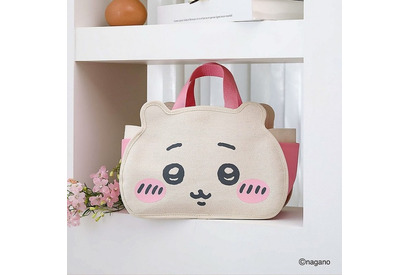 「ちいかわ」ハチワレやうさぎたちのお顔をデザイン！大人かわいいインテリアトートバッグ登場 画像