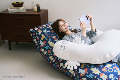 「ムーミン」×「Yogibo」コラボ♪ ビンテージパターン&ニョロニョロのデザインが新登場 画像