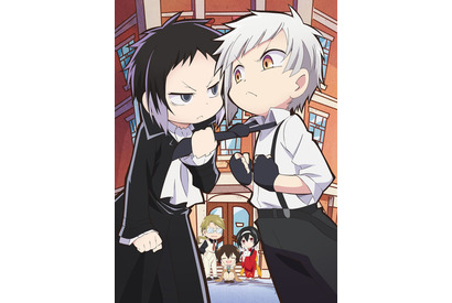 「文豪ストレイドッグス わん!」2021年1月放送! 敦と芥川がにらみ合うティザービジュアル公開 画像