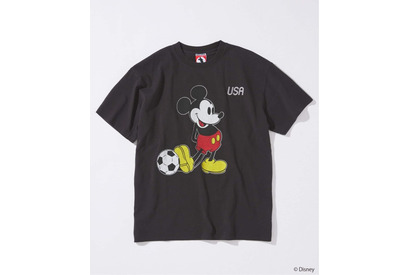 「ディズニー」ミッキー、ミニーたちの“サッカーTシャツ”登場☆ ジャーナル スタンダード別注！ 画像