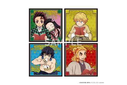 「鬼滅の刃」炭治郎、煉獄らが“読書の秋”を満喫…？ TSUTAYAオリジナルグッズが販売スタート 画像