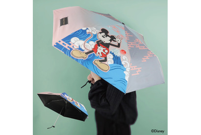 「ディズニー」ミッキーが和の世界に！晴雨兼用傘＆エコバッグが新登場♪ ギフトにもおすすめ◎ 画像