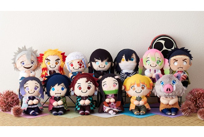 「鬼滅の刃」炭治郎ら13キャラと“ぬい撮り”を楽しもう♪ ぬいぐるみ登場 画像