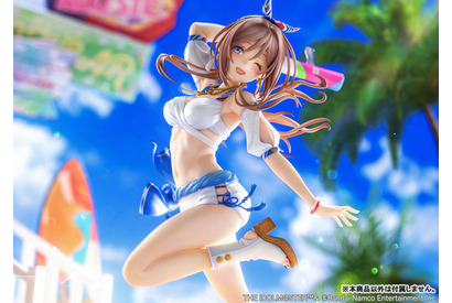 “サマーマ！”「学園アイドルマスター」姫崎莉波が「キミとセミブルー」のイラストをもとに立体化！ 抜群のプロポーションと夏らしい爽やかな躍動感をお手元でも 画像