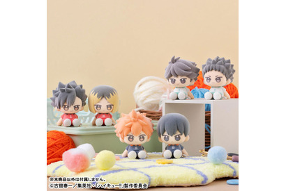 「ハイキュー!!」翔陽、及川、研磨らがふわふわフィギュアに！ころんとした手のひらサイズが可愛すぎる♪ 画像