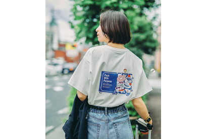 「サンリオ」キティと一緒に旅気分！ 「旅する日常」テーマのTシャツやワンピースがかわいすぎる♪【グローバルワーク】 画像