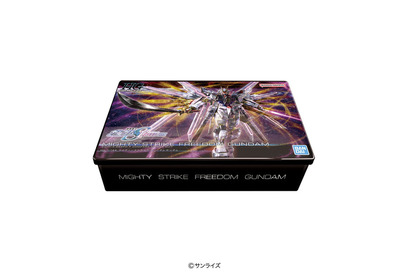 νガンダム、サザビー、マイフリのガンプラパッケージを使ったクッキー缶が登場！ 部屋に飾るのはもちろん、小物入れにもぴったり 画像