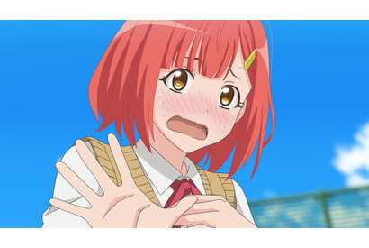 「土下座で頼んでみた」女子のおっぱいが見たい！ 崖坂みのり（CV.小倉唯）はお願いを聞いてくれるか？ 第1話先行カット 画像