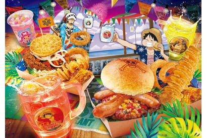 「ワンピース」ルフィやローと乾杯！焼きそばや光るドリンクカップなどお祭りメニュー登場☆あの“麦わら帽子”もグッズ化!? 【USJ「ワンピース・プレミア・サマー」が開幕】 画像