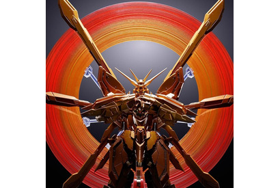 “見よ、東方は赤く燃えている！”「METAL BUILD ゴッドガンダム（明鏡止水）」が登場！ 明鏡止水発動時をイメージした金色のカラーリングで立体化 画像