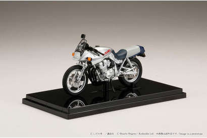 「バリバリ伝説」聖秀吉の愛車「SUZUKI GSX750S KATANA」を再現！ ダイキャスト製完成品モデルが登場 画像