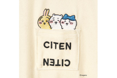 「ちいかわ」の愛らしいアートをさりげなくデザイン♪「CITEN」よりルームウェア、バッグ、ポーチ＆ケースが展開 画像