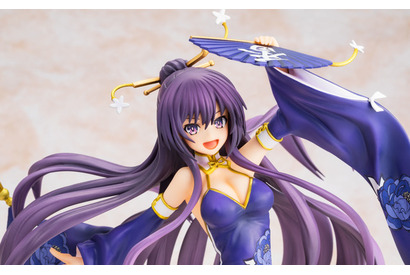 「デート・ア・ライブIII」夜刀神十香がチャイナドレス姿でフィギュア化！大胆に見える太ももにドキドキ… 画像