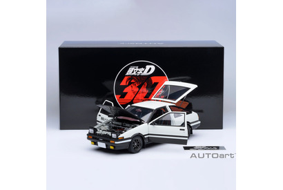 「頭文字D」AE86の実車と1/18スケールモデルが栃木・宇都宮に集結！本物と見比べよう 画像
