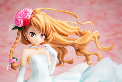 「とらドラ！」逢坂大河、“ウェディングドレス”フィギュア登場！ 原作15周年を記念するメモリアルアイテム 画像