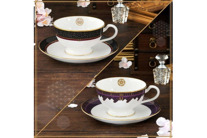 「刀剣乱舞×ノリタケ」燭台切光忠＆へし切長谷部と優雅なひとときを…ティーカップ＆ソーサーセットが登場 画像