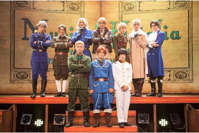 大阪公演スタート！『ミュージカル「ヘタリア～in the new world～」』ゲネプロ写真＆イタリア役の長江崚行らコメント到着！ 画像
