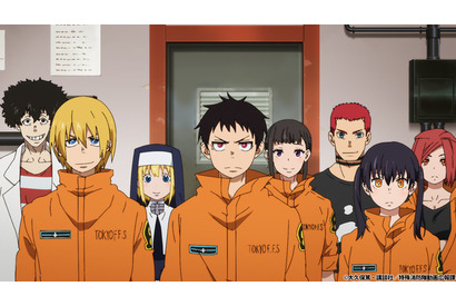 「炎炎ノ消防隊 弐ノ章」シンラとアーサーが稽古に励んでいると… 最終話先行カット 画像