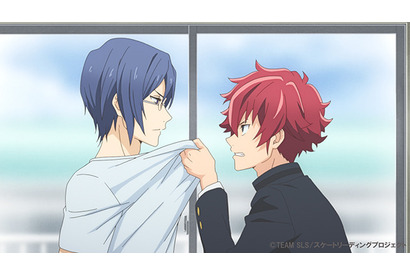 「スケートリーディング☆スターズ」正式入部か、退部か…前島(CV.内田雄馬)の勝負が始まる!第2話先行カット 画像