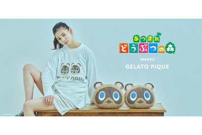 ジェラピケ「あつ森」コレクションが登場だなも！ つぶきち＆まめきちが“癒やし”のルームウェアに♪ 画像
