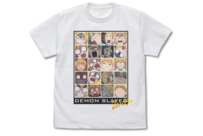 「鬼滅の刃」ア゛ーッ（汚い高音）！ 我妻善逸の変顔20連発がさく裂したTシャツ発売 画像