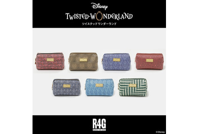 「ツイステ」ポーチが新登場！オクタヴィネル、スカラビアなど各寮ラインナップ 画像