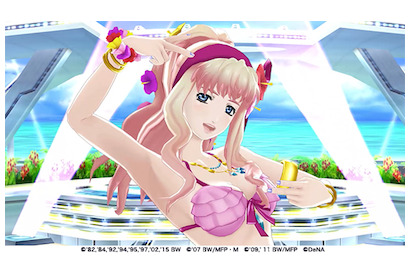 リズムゲーム『歌マクロス スマホDeカルチャー』 イベント「夏だ！海だ！水着De Show！」を開催中！ 画像