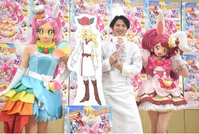 『映画キラキラ☆プリキュアアラモード　パリッと！想い出のミルフィーユ！』 ゲスト声優の尾上松也が公開アフレコ! 声で演じることの難しさ・やりがいについて語る 画像