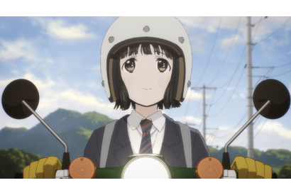 「スーパーカブ」親も友達もいない女子高生・小熊は、ある日1台の古びたバイクに出会う　第1話先行カット 画像
