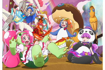 プリキュアが大ピンチ！！ キュアホイップがカメに！？　劇場版プリキュア、新場面カット公開！ 画像