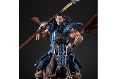 「キングダム」王騎、“フィギュアーツZERO”で再立体化! 声優・小山力也も絶賛の出来「ンッフーーン!」 画像
