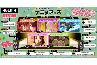 『ジョジョ』一挙放送・『メイドインアビス』連続配信など、人気アニメを無料放送の『ABEMAアニメフェス』開催 画像
