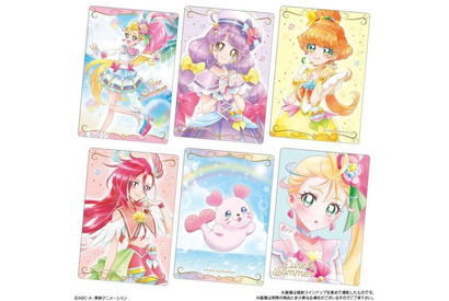「プリキュア」カードウエハース第3弾が登場！ 初代からトロプリまで、歴代プリキュアのこだわりイラストに注目 画像