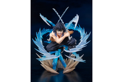 「鬼滅の刃」嘴平伊之助、荒々しくも美しい“獣の呼吸”を放つ姿で立体化 画像