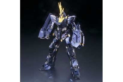 「機動戦士ガンダムUC」2号機 バンシィ、“チタニウムフィニッシュ”のMGガンプラ登場！ 精巧な色分けにも注目 画像