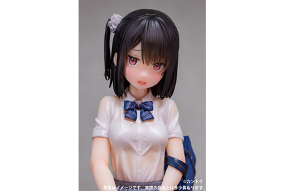 びしょ濡れの女の子から漂う色香にドキッ…！ イラストレーター・カントクのオリジナルキャラ“しずくちゃん”フィギュア再販 画像