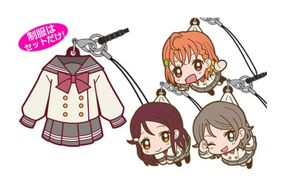 かわいらしい冬制服ストラップ付き♪　『ラブライブ！サンシャイン!!』各学年セットになったラバーストラップが予約＆イベント限定発売!! 画像