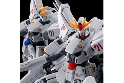 「機動戦士ガンダムF91プリクエル」幻の白いF91――　1号機＆2号機がセットでHGガンプラ化！ 画像