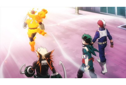 「ヒロアカ 第5期」敵＜ヴィラン＞が勢力を拡大！ エンデヴァーはデク、爆轟、轟を自ら鍛え始める 第103話先行カット 画像