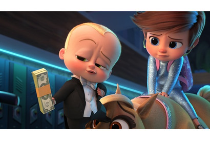 「ボス・ベイビー」キュートな赤ちゃんが不敵な顔で札束を!? ギャップ萌え健在の場面写真が一挙公開 画像