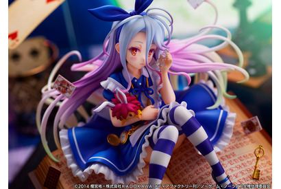 「ノーゲーム・ノーライフ」白が“不思議の国のアリス”なロリ衣装でフィギュア化 画像