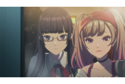 夏アニメ「D_CIDE TRAUMEREI」玲菜は街で様子のおかしいクラスメイトを見かける 第2話先行カット 画像