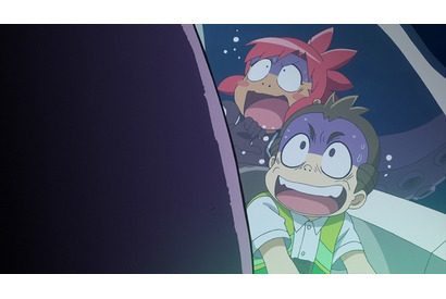 「深海のサバイバル！」主人公・ジオたちがピンチ!? 大迫力の本編映像を一部公開 画像