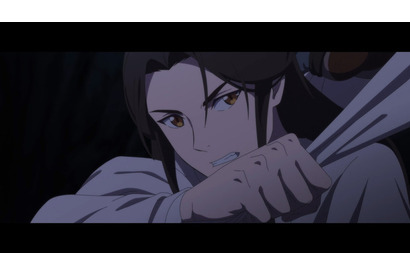 夏アニメ「天官賜福」落下した謝憐（CV.神谷浩史）は三郎（CV.福山潤）に受け止められるが…第9話先行カット 画像